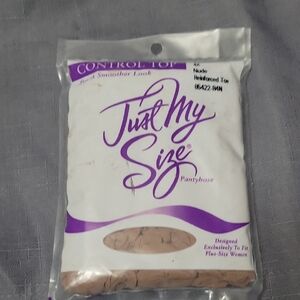 Vintage Just My Size Nude Pantyhose